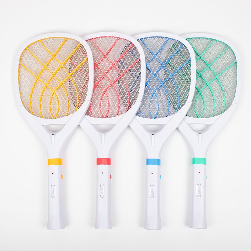 Wholesale 2023 LED Light Rechargeable Mosquito Swatter Electric Fly Swatter Kill Mosquitoes Racket