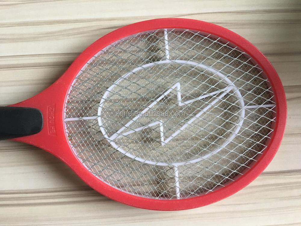 China Factory Supply Electric Mosquito Swatter Electric Bug Insect Killer Racket Mosquito Swatter Bug Zapper Racket