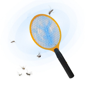 Wholesale Rechargeable Bug Zapper Racket Battery Electric Killing Mosquito Swatter 3 Color Electric Mosquito Killers