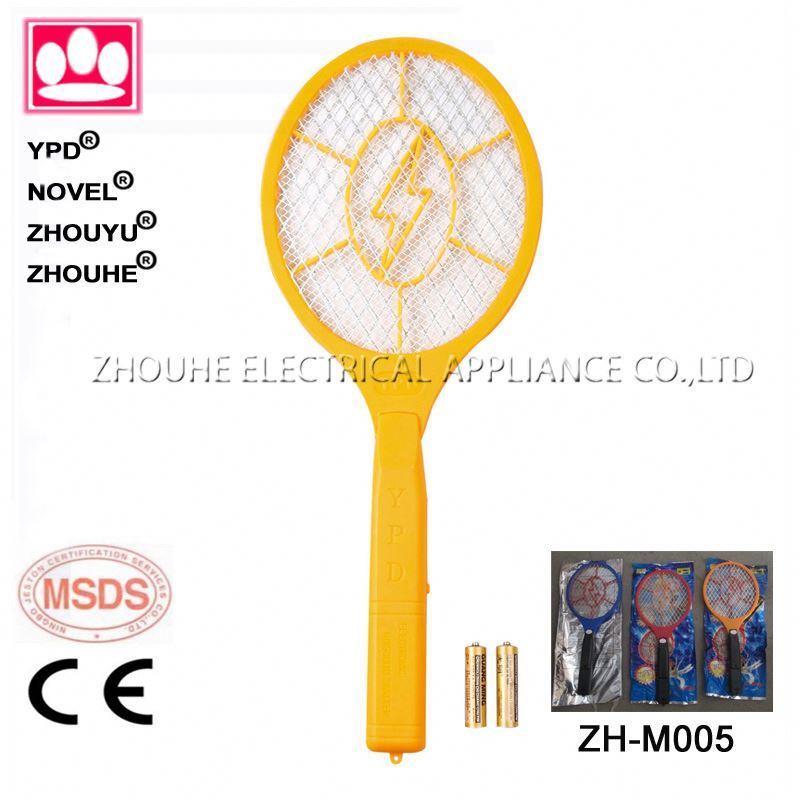 2*AA battery operated mosquito killer racket