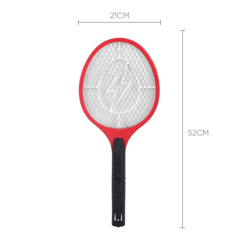 Mosquito Killer Rechargeable Electric Fly Swatter Mosquito Bat Electric Fly Red Blue Yellow Mosquito Racket