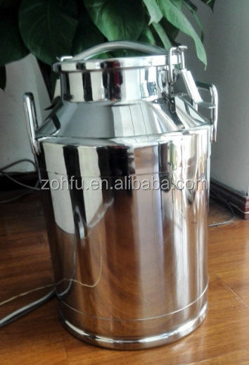 High quality 30L/40L/50L stainless steel milk can boiler/ raw milk storage tank