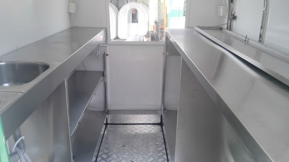 fast breakfast food carts mobile kitchen trailer/coffee hamburgers cart for sale