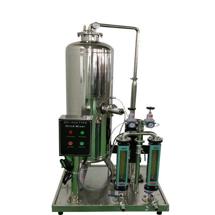 Commercial Carbonated Soft Drink Making Filling Machine/Soda Water Produce Line/Co2 Mixing Equipment Price