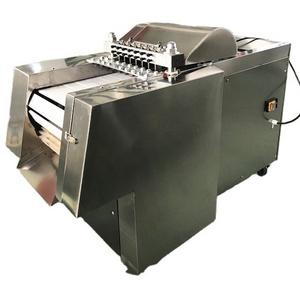 Automatic chicken cutter machine fish dicing frozen meat dicer for sale