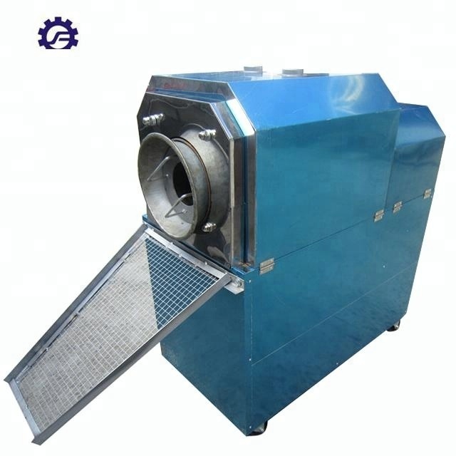 Small grain portable nut seed roasting machine continues peanut baking dried fruit roasting machine chili roaster