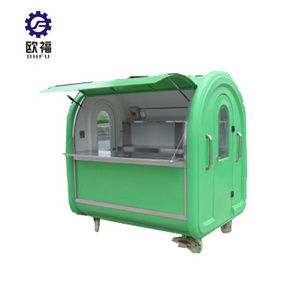 Hot selling custom logo Mobile kitchen coffee cart/cold food truck used frozen food cart for sale