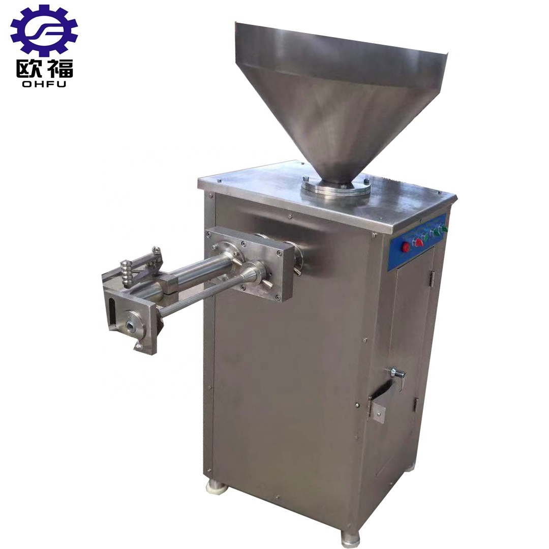 30KG Maxima Holland  Meat Sausage Machine 110 V Automatic Pneumatic Vacuum Twist Stainless Steel Sausage Stuffer Canada