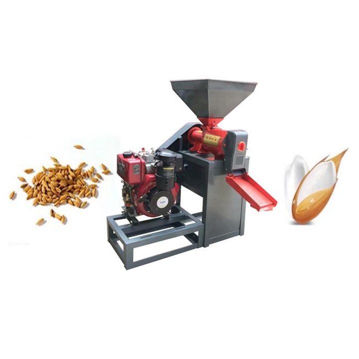 Commercial Rice Milling Machine Mill Rice Husk Making Cracked Corn Machinery for Home Use Rice Miller