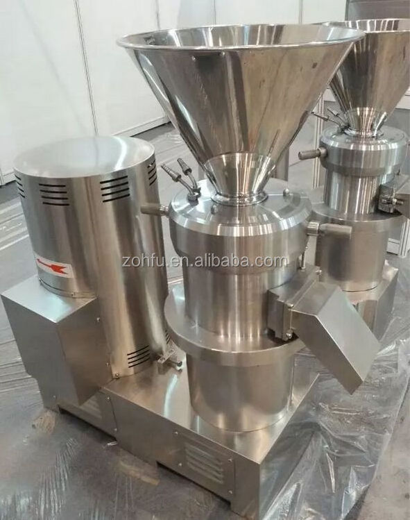 small scale tomato sauce processing machine  high output peanut butter grinding machine making for home use