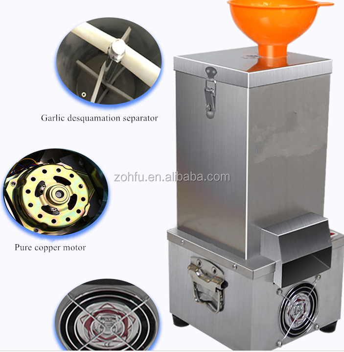 Factory price advanced design electric garlic peeler/garlic peeling machine price low