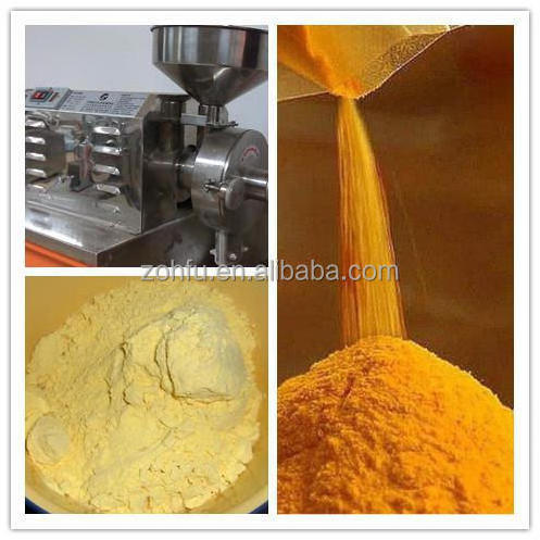 China maize flour milling machine/ arepa flour making machine/ corn meal grinding machine