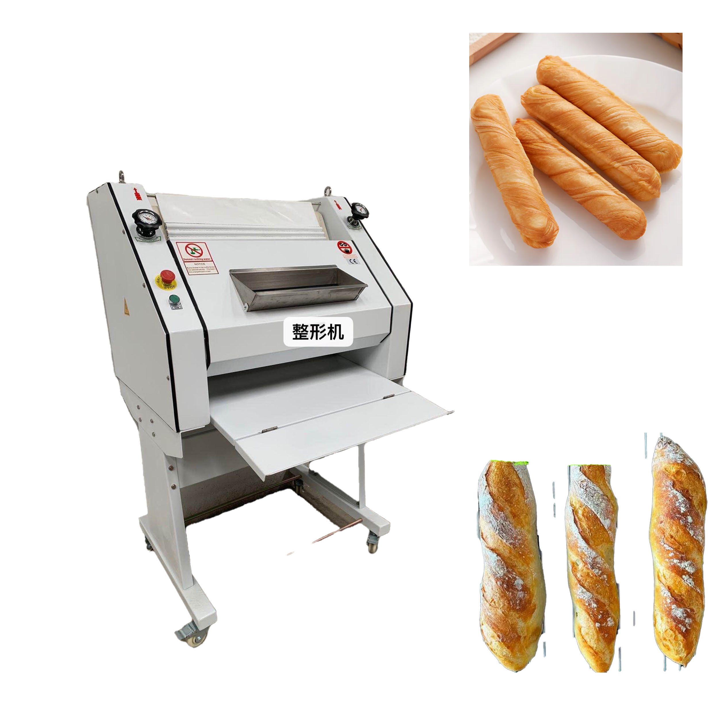 Efficient and convenient French bread making machine hamburger bread forming loaf toast maker forming machine