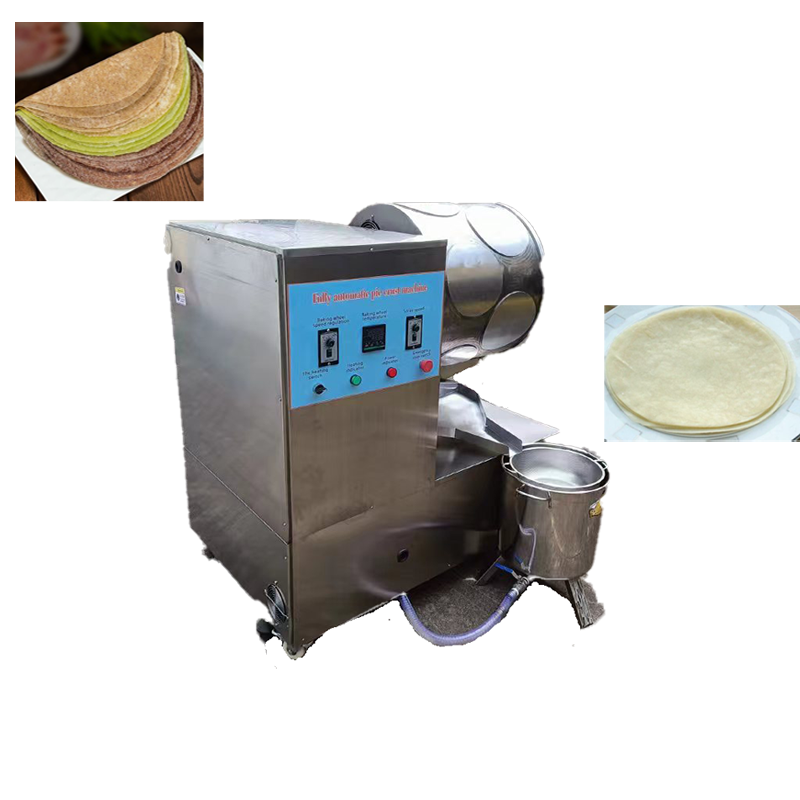 Efficiency Rolling Spring Roll Lumpia Injera Wrapping Bread Maker Make Machine