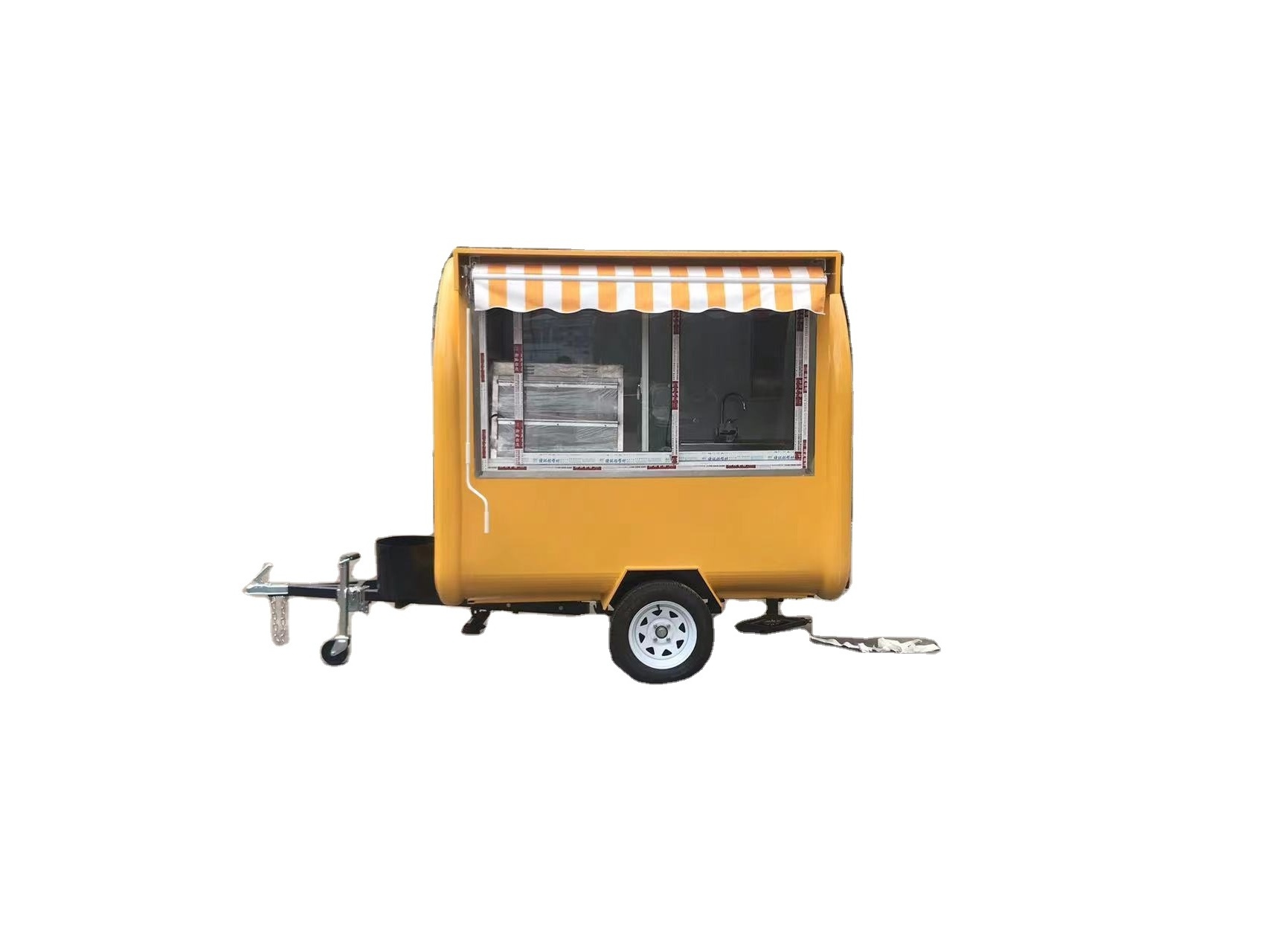 Commercial Beach Drink Truck / Hamburger Coffee Ice Cream cart / Food Trailer