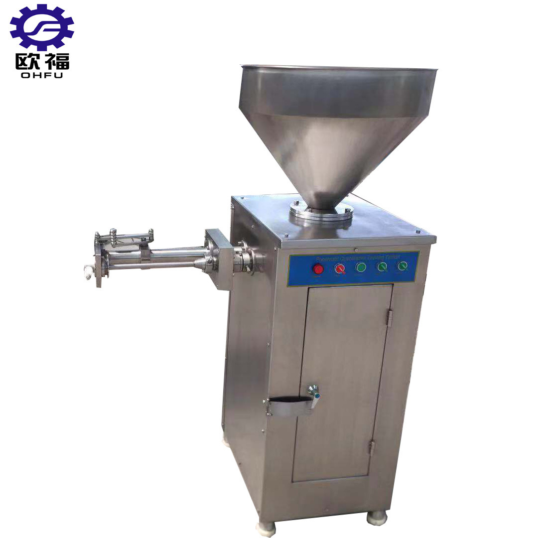 30KG Maxima Holland  Meat Sausage Machine 110 V Automatic Pneumatic Vacuum Twist Stainless Steel Sausage Stuffer Canada