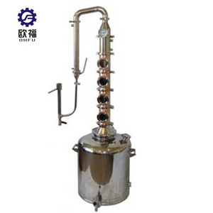 stainless steel distillation column/column distillation ethanol/distillation column for sale