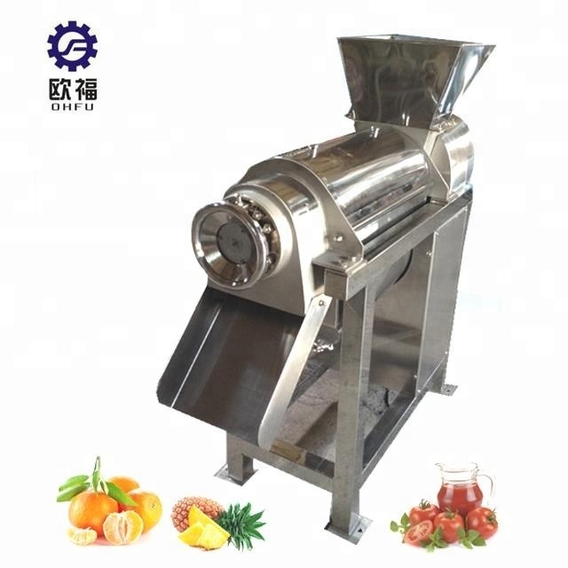 Industrial cold screw press juicer extractor coconut milk screw press machine Lemon Mango Citrus Juicer Machine