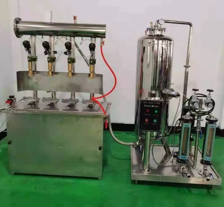 Commercial Carbonated Soft Drink Making Filling Machine/Soda Water Produce Line/Co2 Mixing Equipment Price