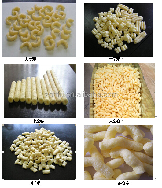 Corn Puff Making Machines / Corn Puff Snack Extruder snack food extrusion rice extruder machine maize