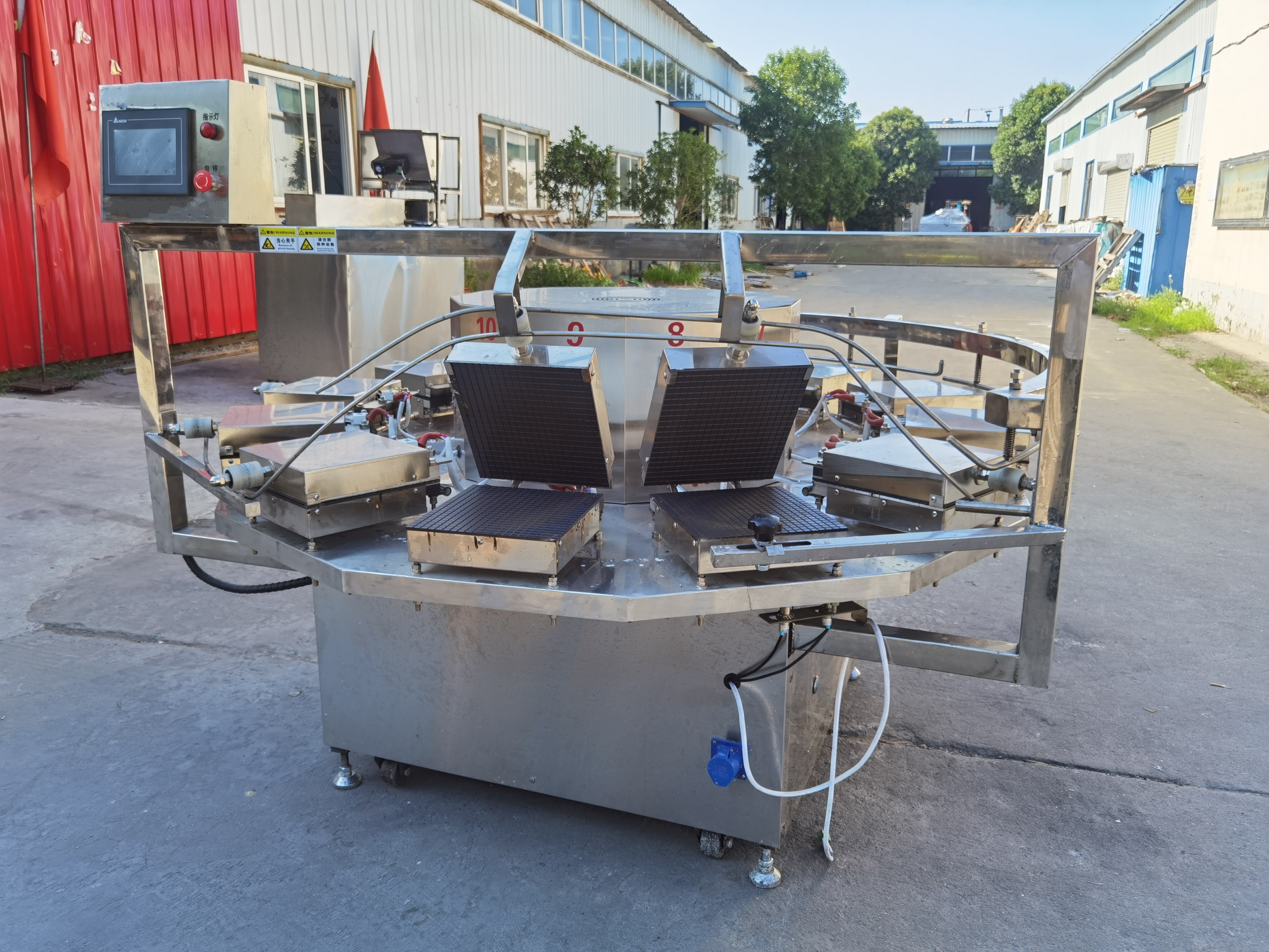 Egg Roll/Food Biscuit Making Machine/Waffles Roll  Production Line