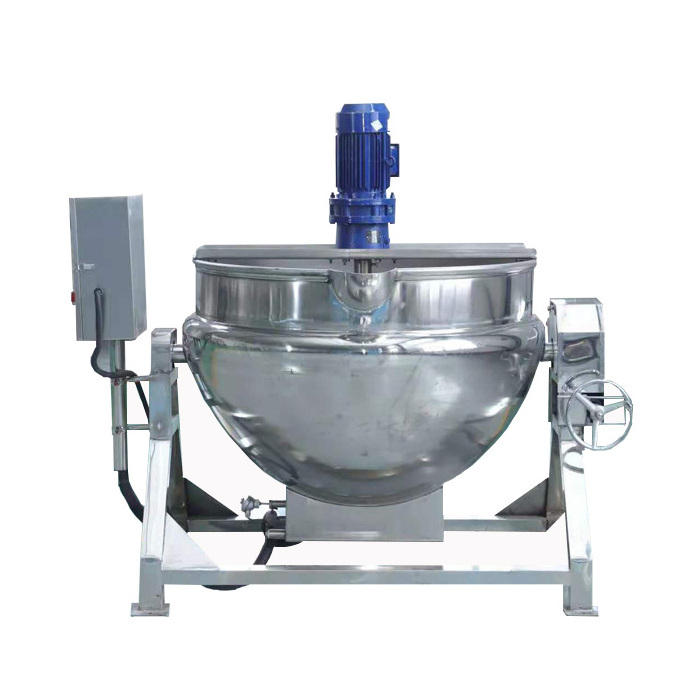 stainless steel pressure cooking kettle high pressure cooking pot /jacketed cooking vat / cookin gpan