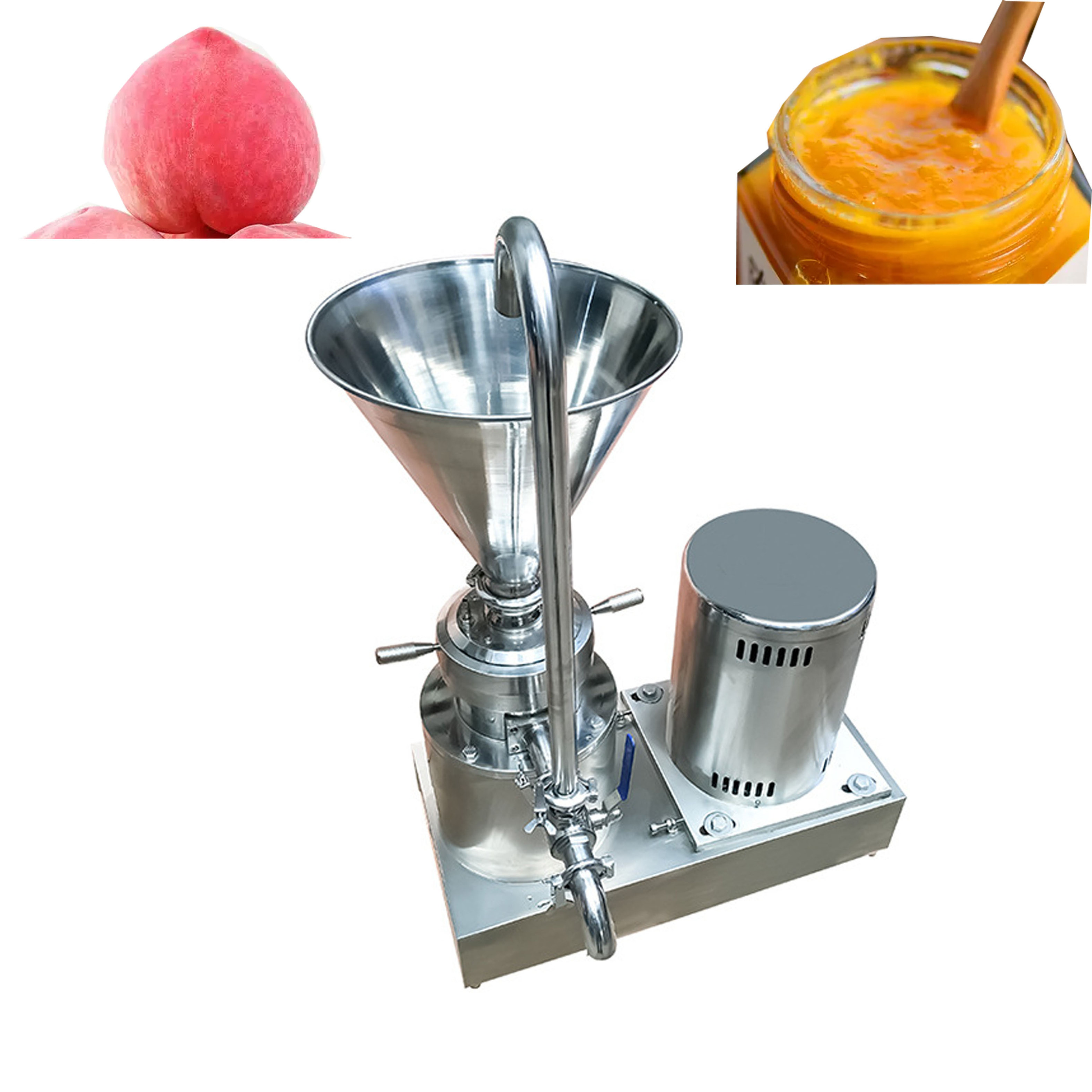 apple strawberry peach tomato avocado jam maker 15kg peanut Grinder Grinding Peanut Shea Almond Butter Making Processing Machine