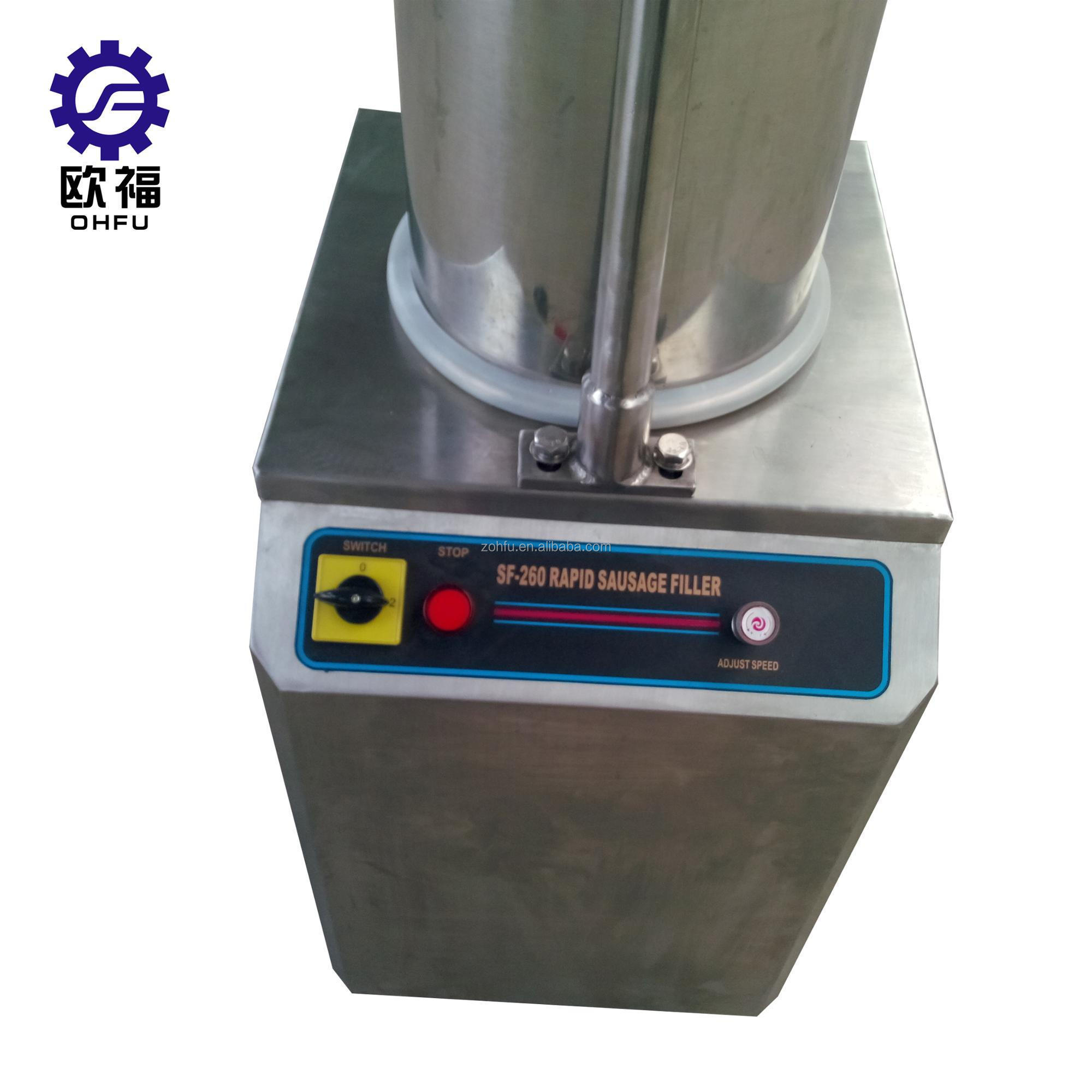 chicken fish filler sausage electric used sausage stuffer/ sausage making machine commercial/ sausage machine maker