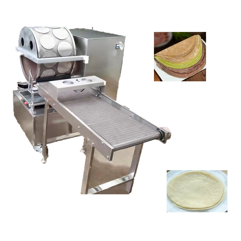 Efficiency Rolling Spring Roll Lumpia Injera Wrapping Bread Maker Make Machine