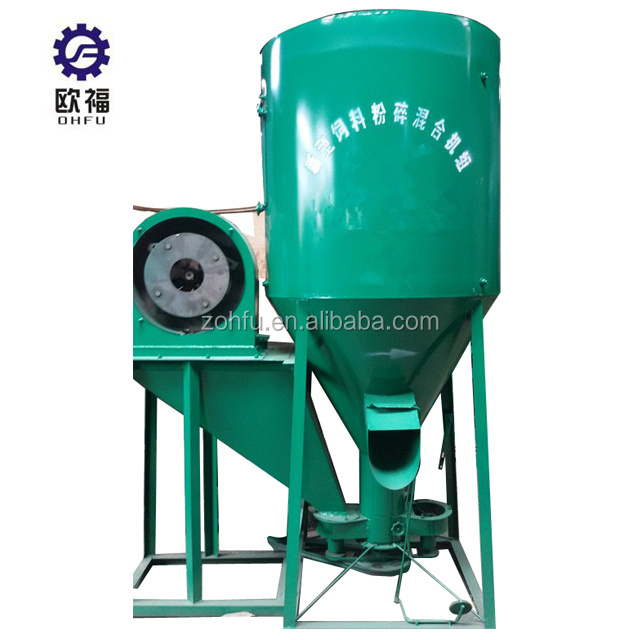 chicken food mixing machine vertical 500kg poultry feed mixer / animal feed mixing machine for kenya