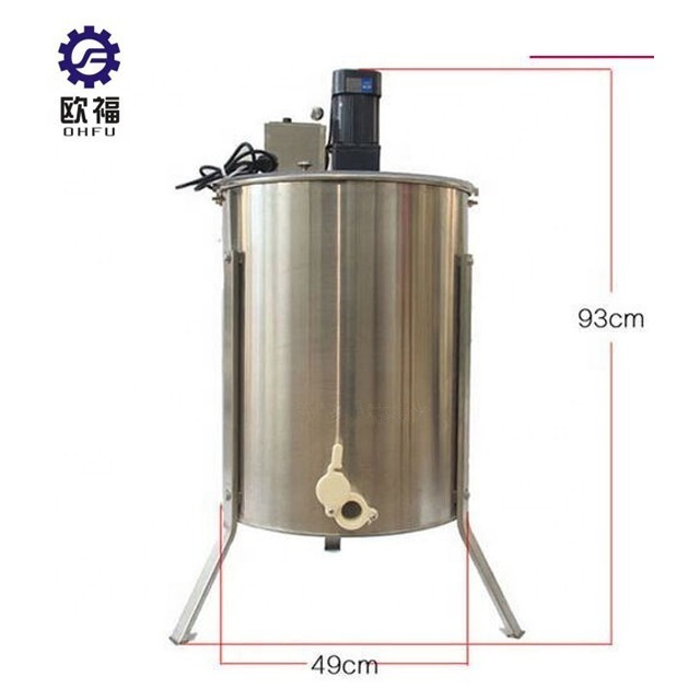 New condition Stainless Steel 4 6 8 12 20 24 Frames Electric Commercial Used Manual Honey Extractor