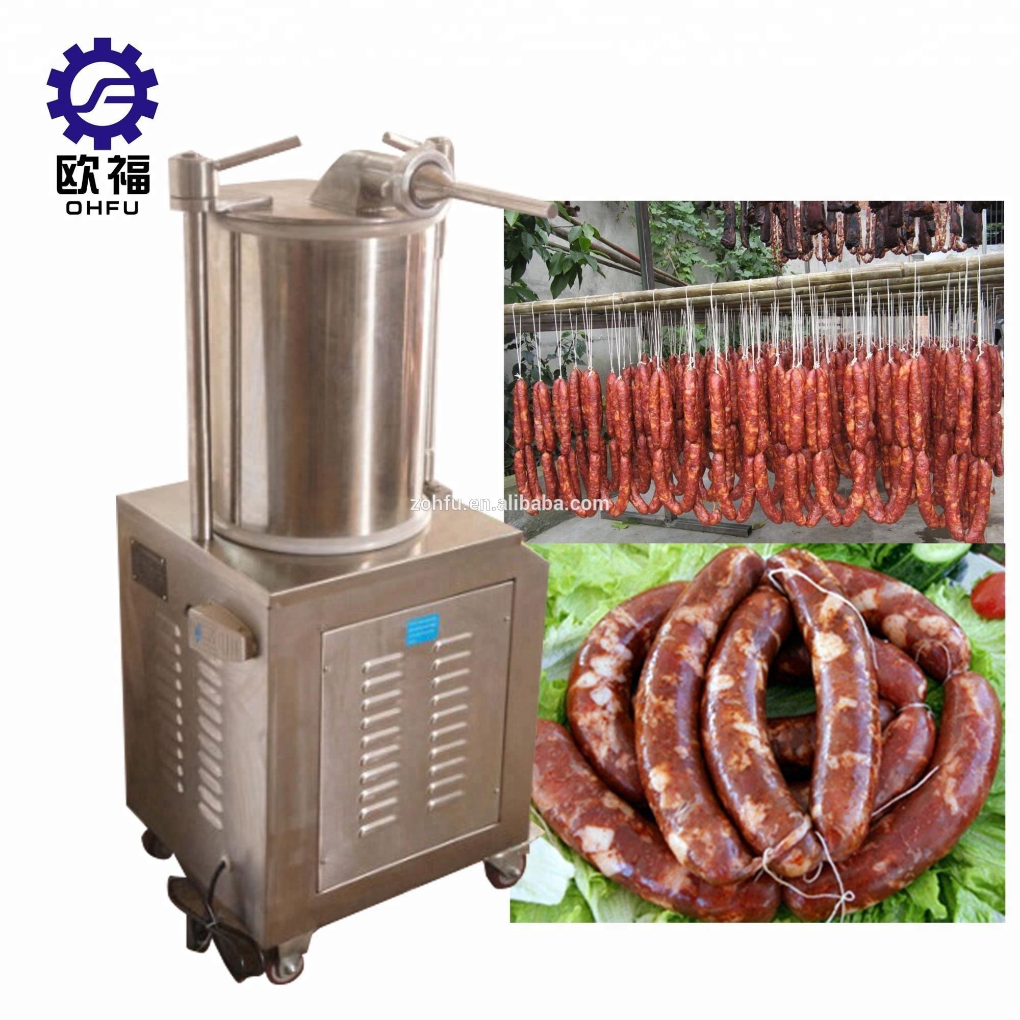 Electric Sausage Stuffer Making Machine/Meat Enema Filler Maker