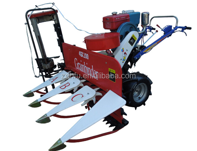 High Quantity Cheap Price Grain Reaper Binder/wheat Reaper / Mini Rice Paddy Cutting Machine