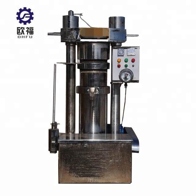 high pressure Hydraulic gear oil pump Cold Almond Black Sesame Seed Oil Presser Coconut Oil Press Machine