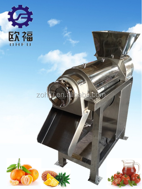 Apple juice belt press / juicer machine