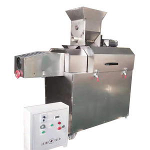 corn puff making machines twin screw extruder prices corn chips food making puff snack machine