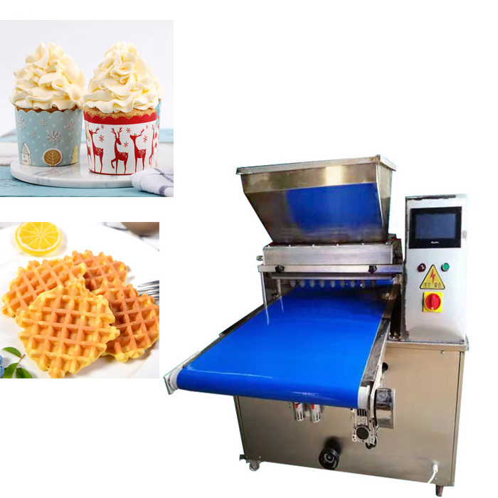 Good Price Automatic Decorate Extruder Cutter Drop Fortune Depositor Small Macaron Cookie Biscuit Make Machine