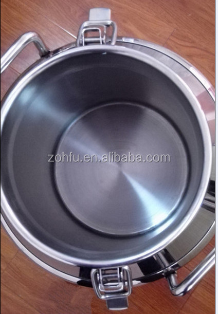 High quality 30L/40L/50L stainless steel milk can boiler/ raw milk storage tank