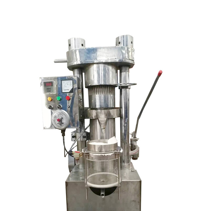 high pressure Hydraulic gear oil pump Cold Almond Black Sesame Seed Oil Presser Coconut Oil Press Machine