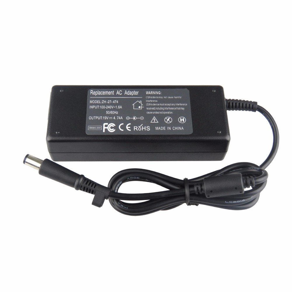 19V 4.74A 7.4*5.0mm 90W Big Pin AC Power Adapter for HP Laptop Adapter Charger Adaptor