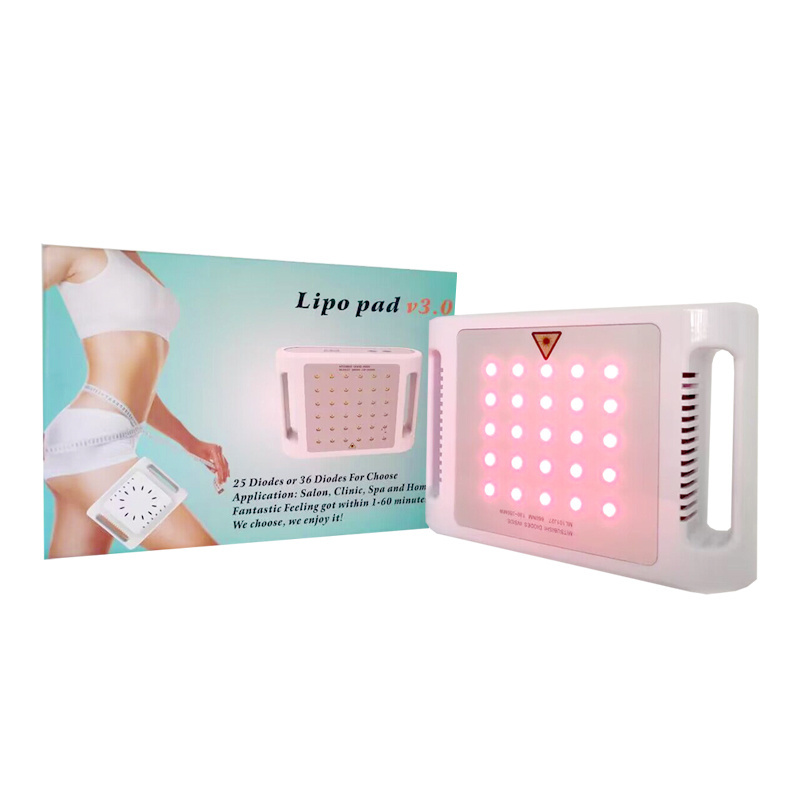 Portable Non Surgical  25diode 36diode laser slimming 650nm 160mw Body Shaping Beauty Belt Lipo Laser