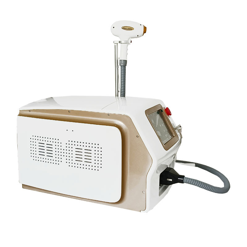 Portable 3 wavelength Diode Laser 755 808 1064 diode laser Hair Removal macro channel  808nm diode laser