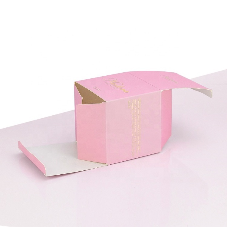 Folding Wax Soy Candle Jar Paper Packaging Box Scented Diffusers And Candles Packing Boxes