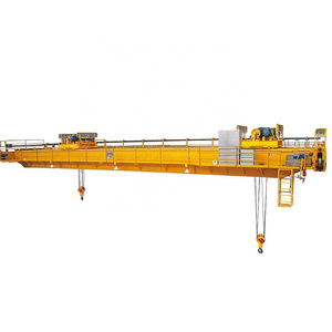 Steel Plant Double Girder Overhead Crane Bridge Crane 50 Ton For Sale