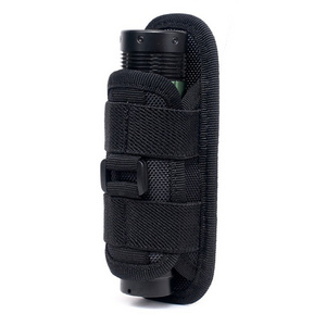 Tactical Flashlight Holster Duty Belt Pouch Outdoor Flashlight Holder for Department Security Belt