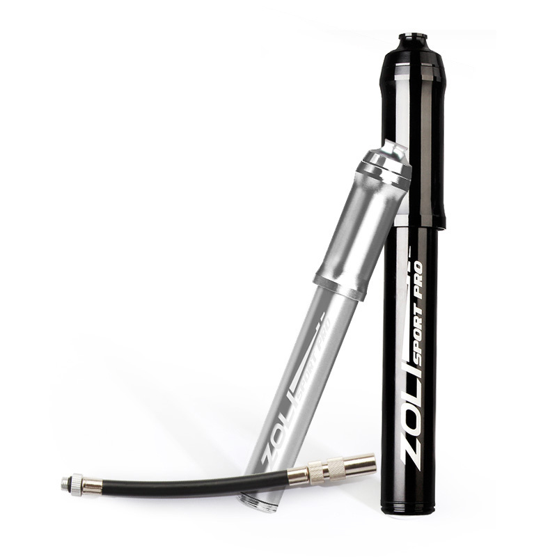 ZOLi ZL0111 Bike Lightweight 260PSL High Pressure To Schrader American French Valve 19cm Portable Air Bicycle Mini Tire Pump