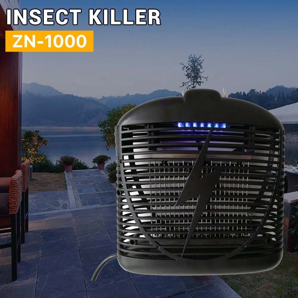 Electrical LED UV Light Flying Insect Killer Trap Lamp with Bait to Attract Flying Insect Shatter-Resistant