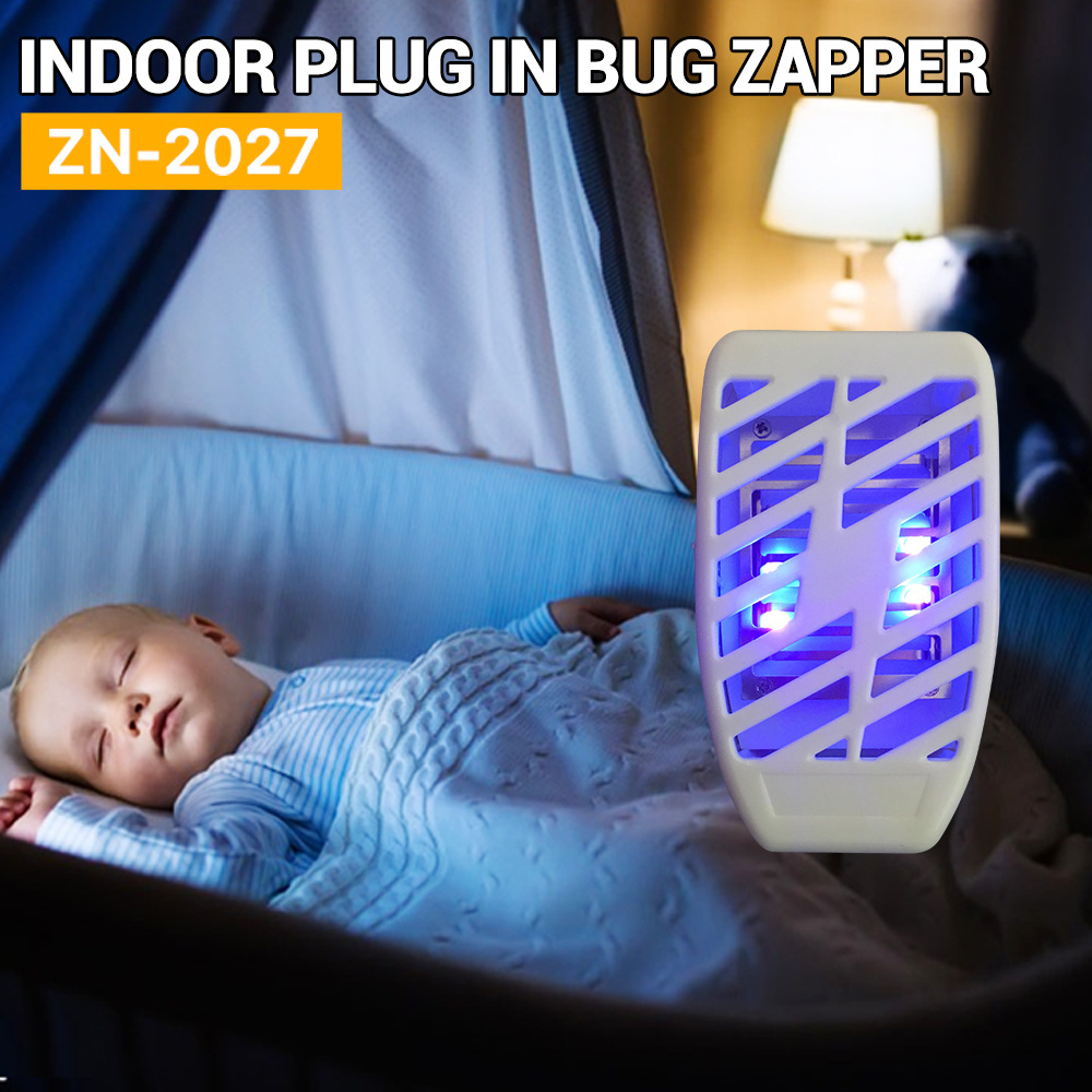 Portable Easy to Clean Electric UV Light Mosquito Zapper with Foldable Plug