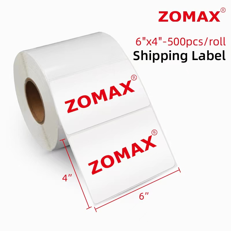 hot sale high quality thermal transfer barcode labels, direct thermal sticker rolls, supermarket price blank labels