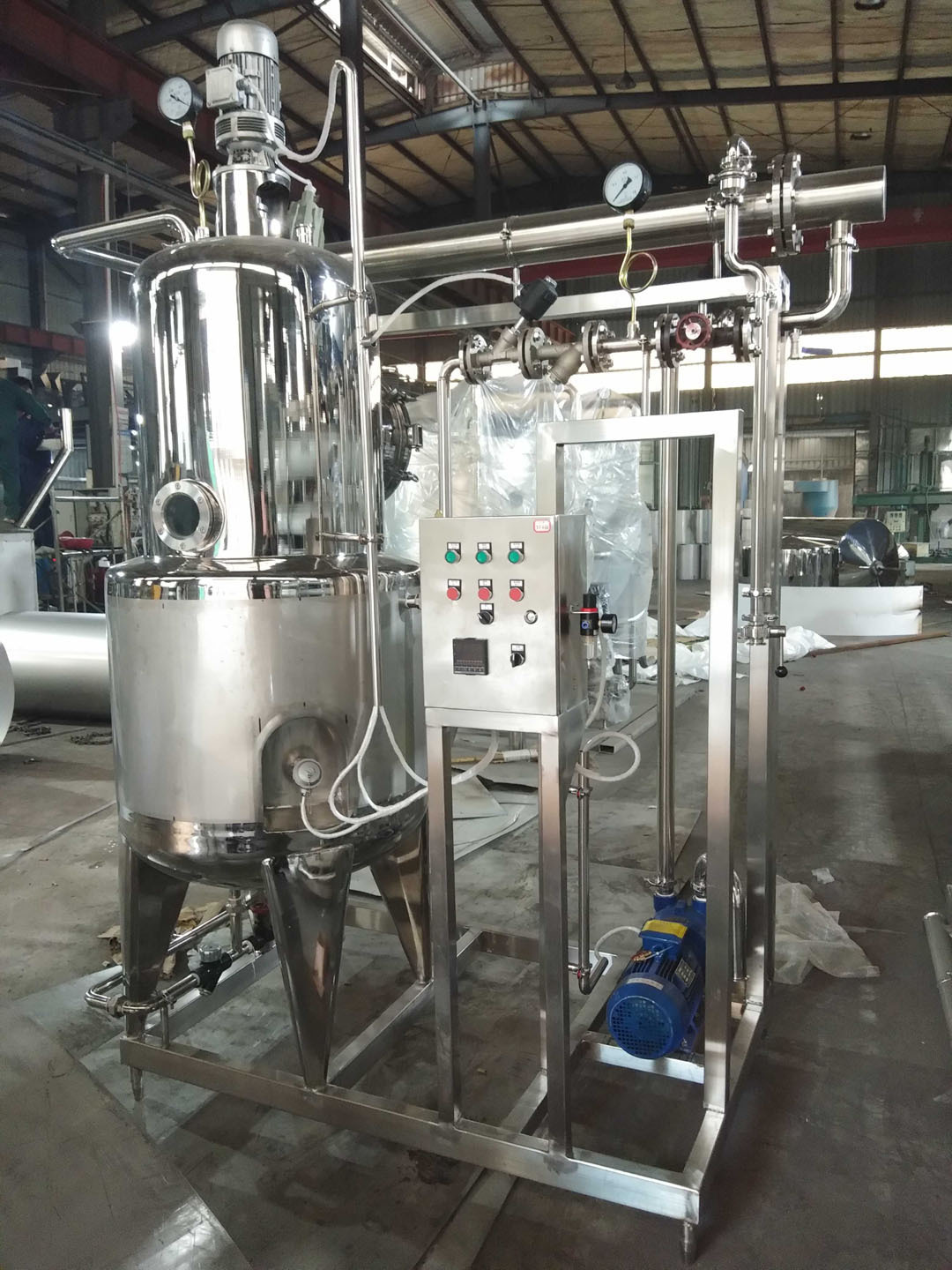 Food grade  High Performance vacuum evaporation jam concentrator